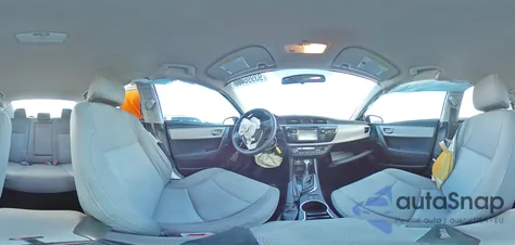 2016 Toyota Corolla L z USA, uszkodzony, nr VIN 5YFBURHE4GP392661